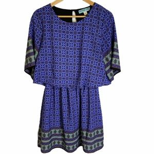 Dina Be Francesca's Tiered Dress Layered Tile